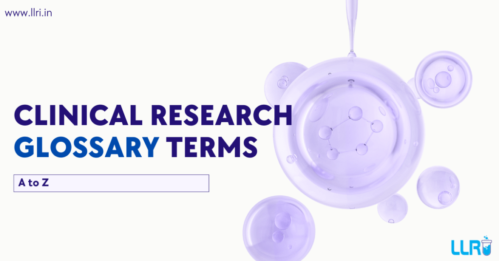 Glossary Of Clinical Research