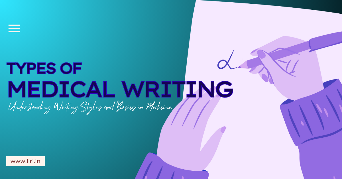 different types of medical writing