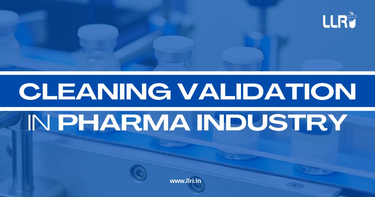 Cleaning Validation In Pharma Industry