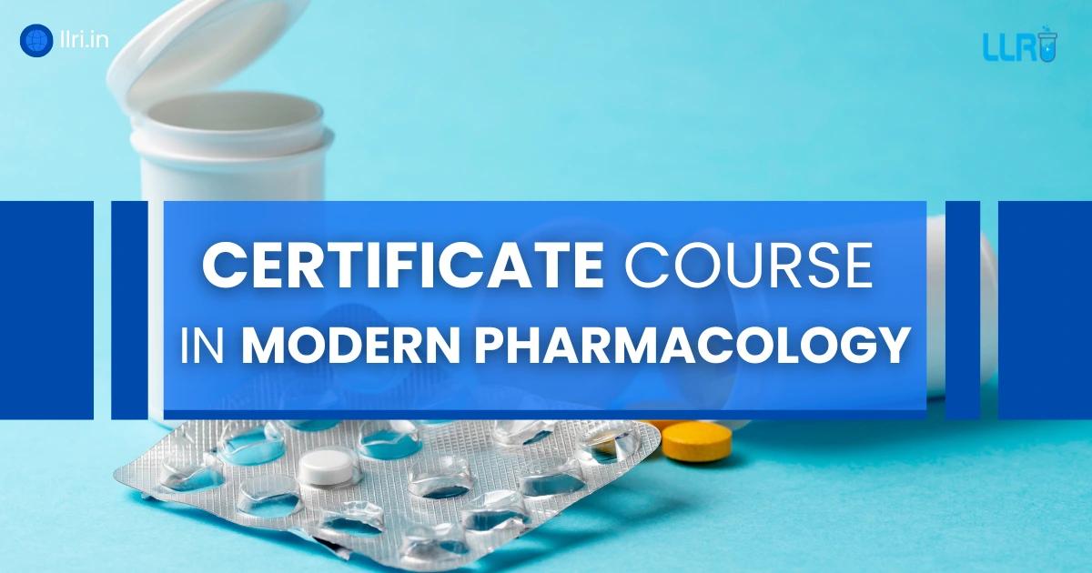 certificate course in modern pharmacology