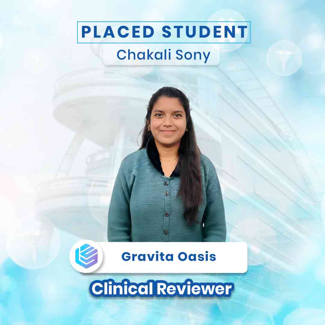 Bioinformatics V2 26 LLRI Placed Students - Chakali Sony