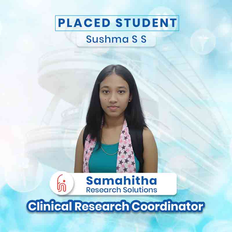 LLRI Placed Students - sushma