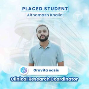 LLRI Placed Students Althamash Khalid