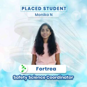 LLRI Placed Students Monika N
