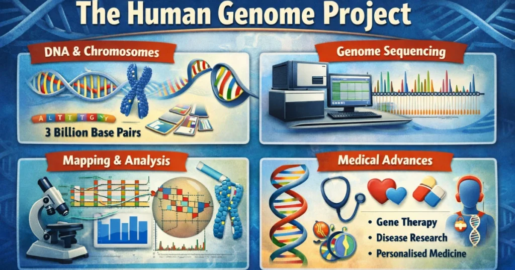 What is the Human Genome Project? Goals, Diagram, Cost, Benefits 1 what is the human genome project