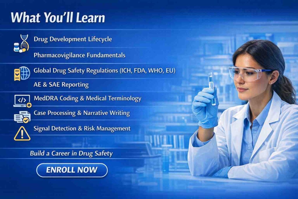 Best Pharmacovigilance Course in Bangalore 2026