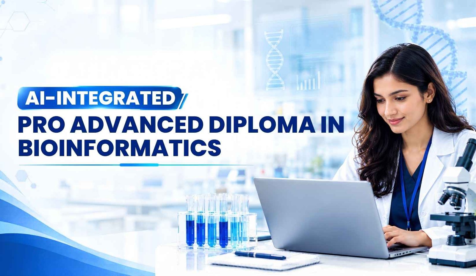 Ai-integrated pro advanced diploma in bioinformatics at llri